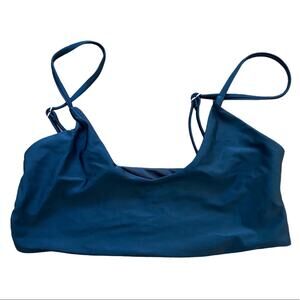 Blooming Jelly Black Spaghetti Strap Bikini Top